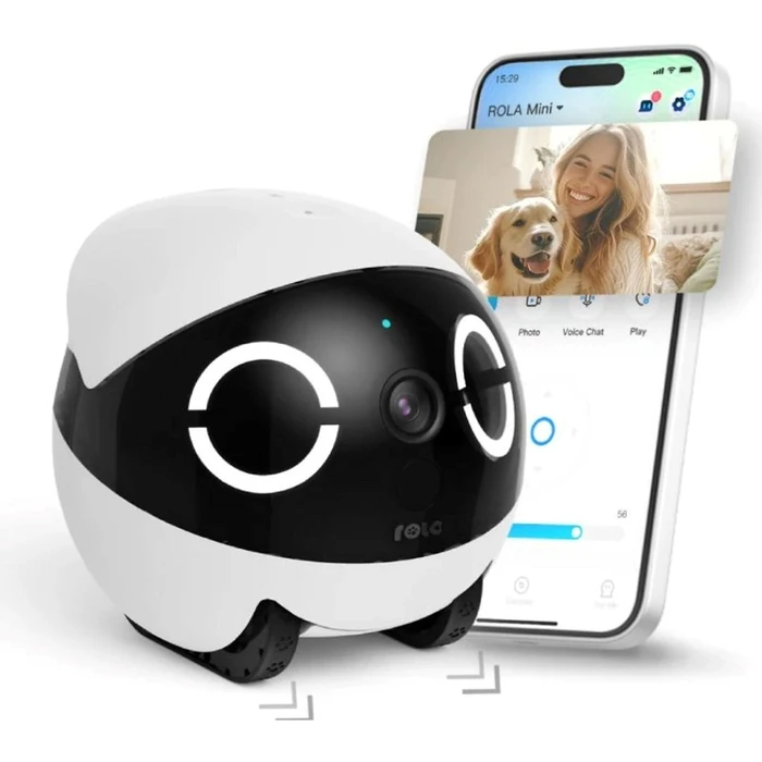 Κάμερα Παρακολούθησης Enabot Rola Mini Smart monitoring robot White, Black