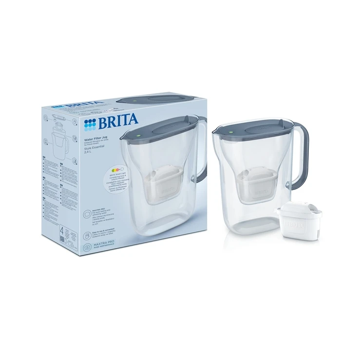 Κανάτα με Φίλτρο Brita Style Essential+1 Maxtra Pro PP filter jug (graphite)