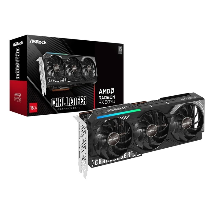 Κάρτα Γραφικών ASRock Radeon RX 9070 Challenger 16GB AMD GDDR6