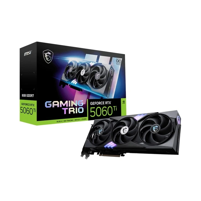Κάρτα Γραφικών MSI GeForce RTX 5060 Ti 8G GAMING TRIO OC NVIDIA 8GB GDDR7