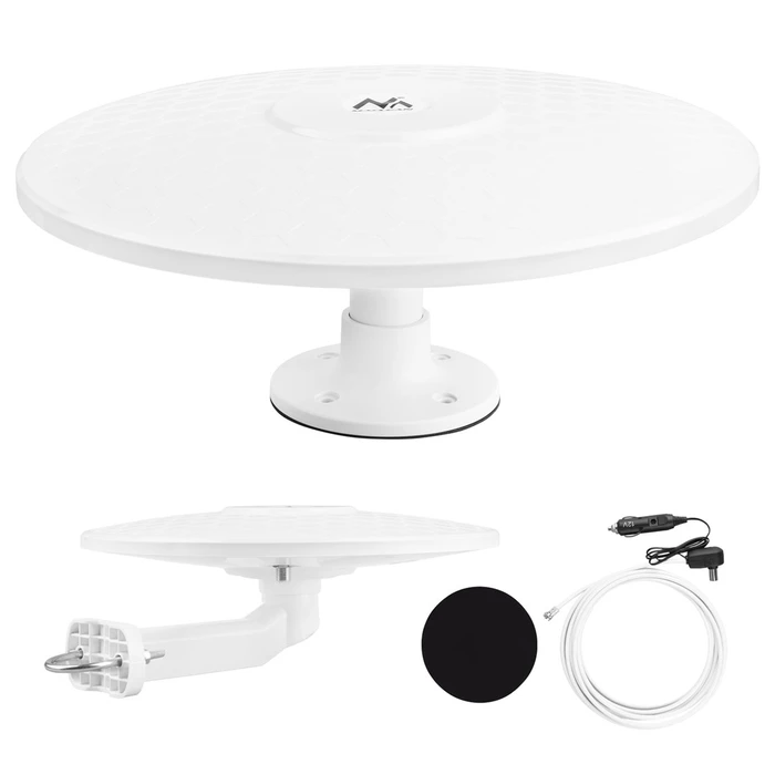 Κεραία Αυτοκινήτου Maclean DVB-T/T2 HEVC omni-directional active, camper, 12V, MCTV-103