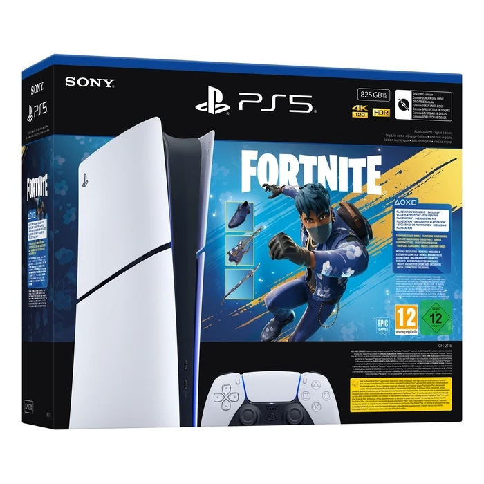 Κονσόλα Sony PlayStation 5 Slim Console + Fortnite Blooming Chaos