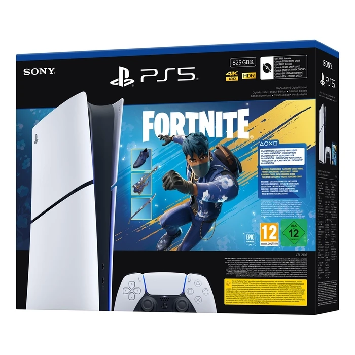 Κονσόλα Sony PlayStation 5 Slim Console + Fortnite Blooming Chaos
