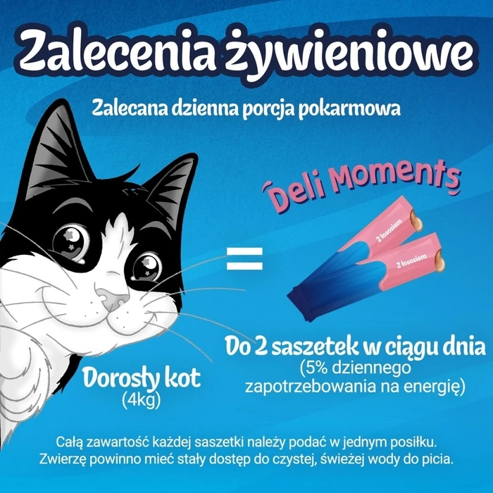 Λιχουδιές/Σνακ Γάτας Purina Felix Deli Moments Salmon 4x10g