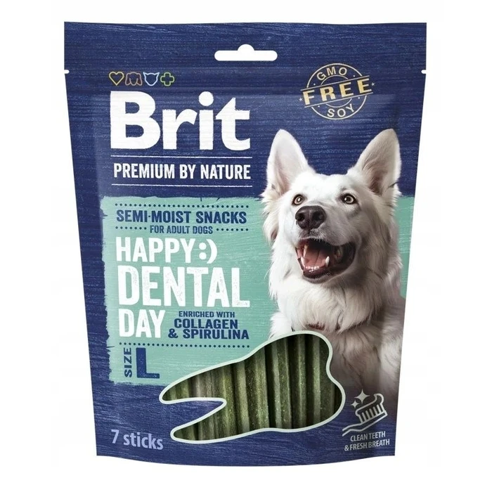 Λιχουδιές/Σνακ Σκύλων Brit Premium Dog Snack Dental L 250g