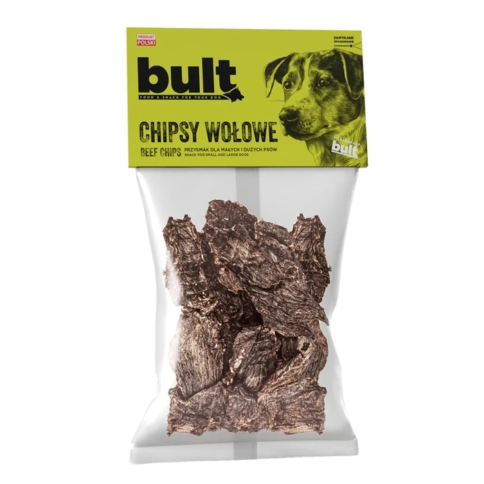 Λιχουδιές/Σνακ Σκύλων Bult Beef chips 150g