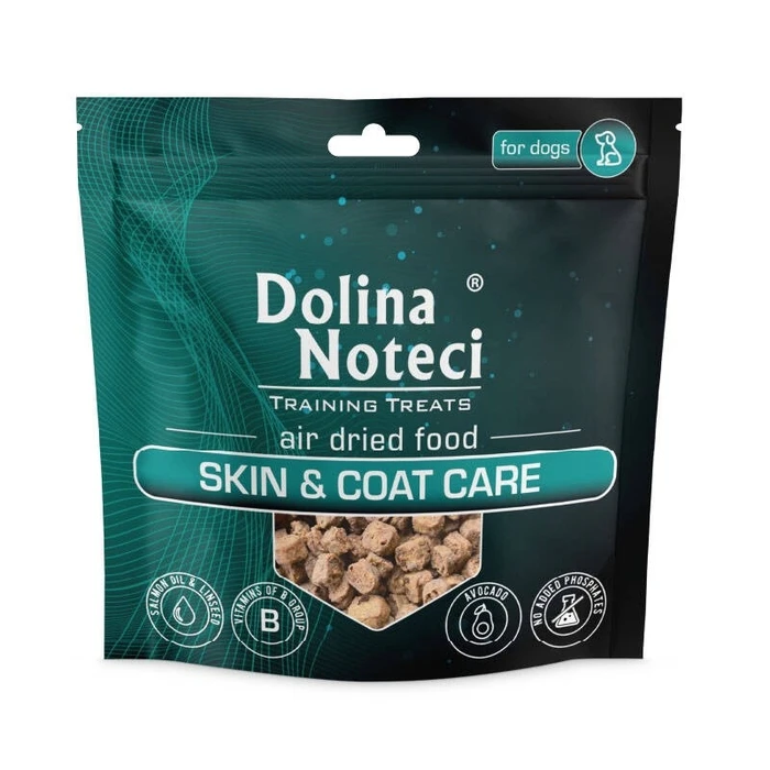 Λιχουδιές/Σνακ Σκύλων Dolina Noteci Training Treats Skin & Coat Care 130g