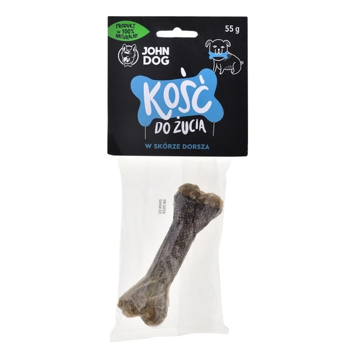 Λιχουδιές/Σνακ Σκύλων John Dog Chewing bone with cod - dog chew - 12 cm