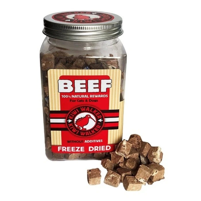 Λιχουδιές/Σνακ Σκύλων KIWI WALKER Freeze-dried treats Beef - treat for dog and cat - 40g