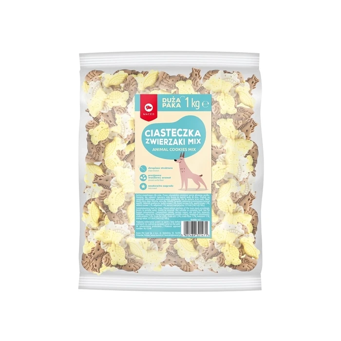 Λιχουδιές/Σνακ Σκύλων Maced MIX animal biscuits 1 kg