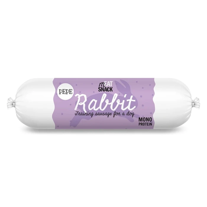 Λιχουδιές/Σνακ Σκύλων Paka Zwierzaka Pepe Sausage Rabbit 200g