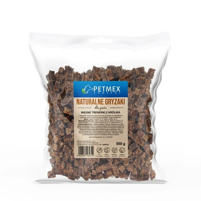 Λιχουδιές/Σνακ Σκύλων PETMEX Rabbit treats 500g