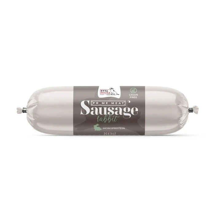 Λιχουδιές/Σνακ Σκύλων Syta Micha Prime Meat Sausage Rabbit 80g