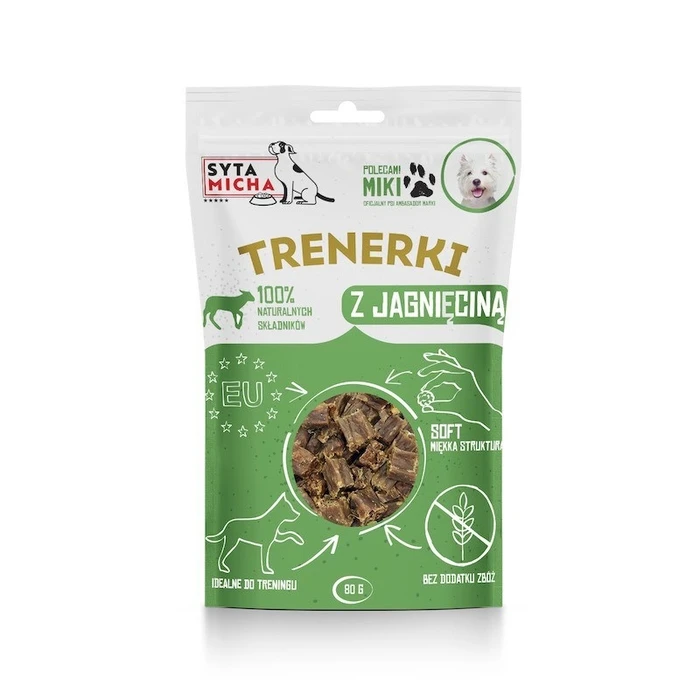 Λιχουδιές/Σνακ Σκύλων Syta Micha Trainers with lamb for dogs 80 g