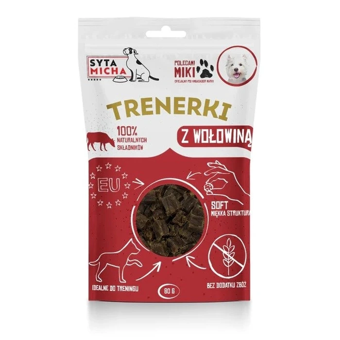 Λιχουδιές/Σνακ Σκύλων Syta Micha Treats with beef 80g