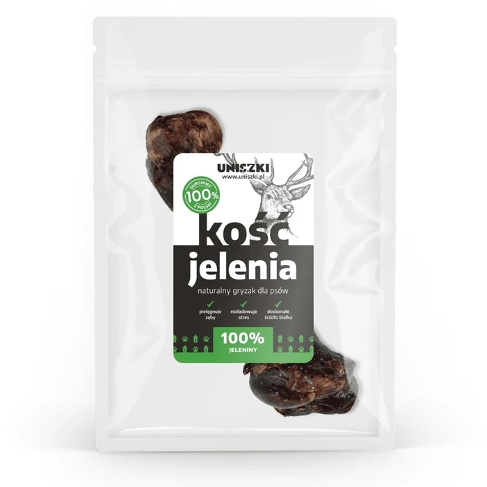 Λιχουδιές/Σνακ Σκύλων Uniszki Deer Bone Medium - Treat for Dogs - 1 Piece