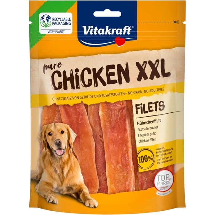 Λιχουδιές/Σνακ Σκύλων Vitakraft Chicken Fillets XXL 250g
