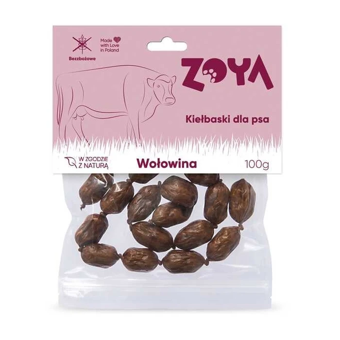 Λιχουδιές/Σνακ Σκύλων Zoya Beef sausages 7 pcs