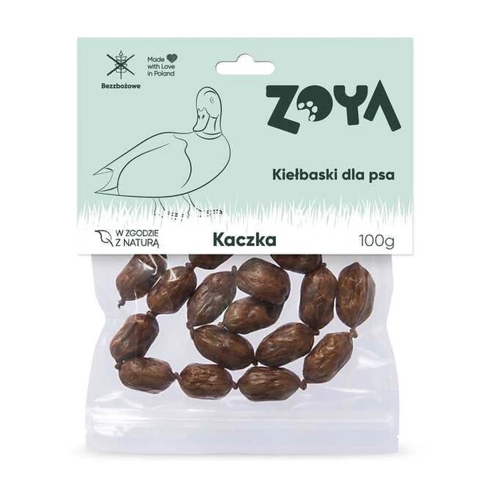 Λιχουδιές/Σνακ Σκύλων Zoya Duck sausages 100g