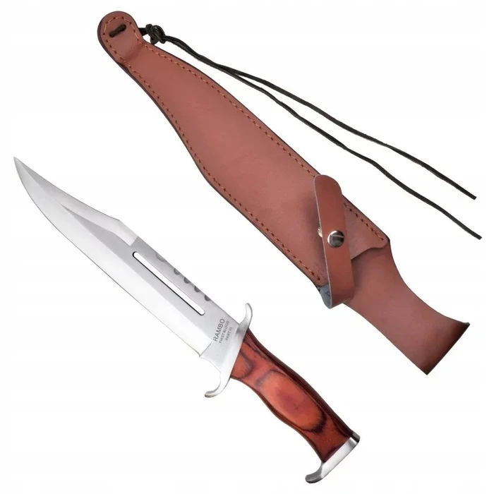 Μαχαίρι Cinema Classic CC-H3 Rambo III knife with leather sheath, 425 mm