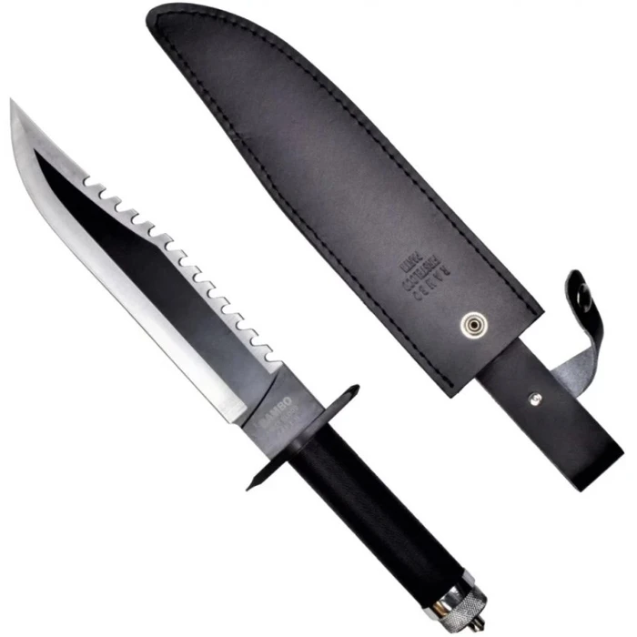 Μαχαίρι Rambo II Cinema Classic 400 mm knife with leather scabbard