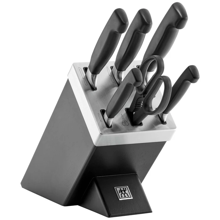 Μαχαίρια Zwilling FOUR STAR 35145-007-0 Kitchen knife/cutlery block set 7 pc(s) Black