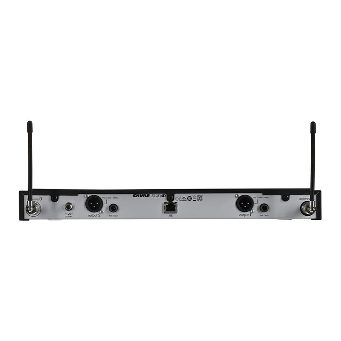 Μικρόφωνο Shure SLXD24DE/B58-G59 - dual digital wireless with two transmitters/handhelds (470 - 514 MHz)