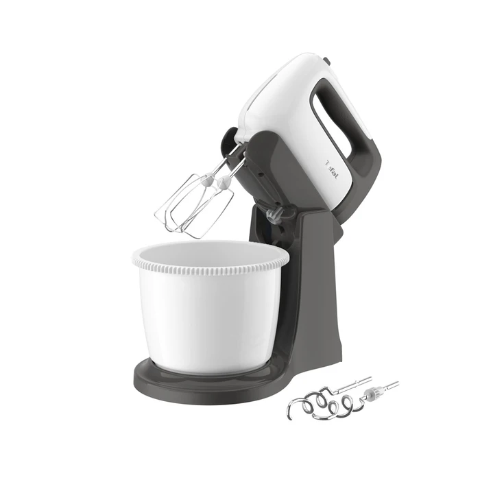 Μίξερ Tefal Prep'Mix+ HT4641 Stand mixer 500 W Grey, White