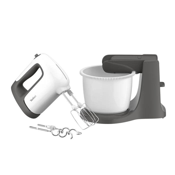 Μίξερ Tefal Prep'Mix+ HT4641 Stand mixer 500 W Grey, White