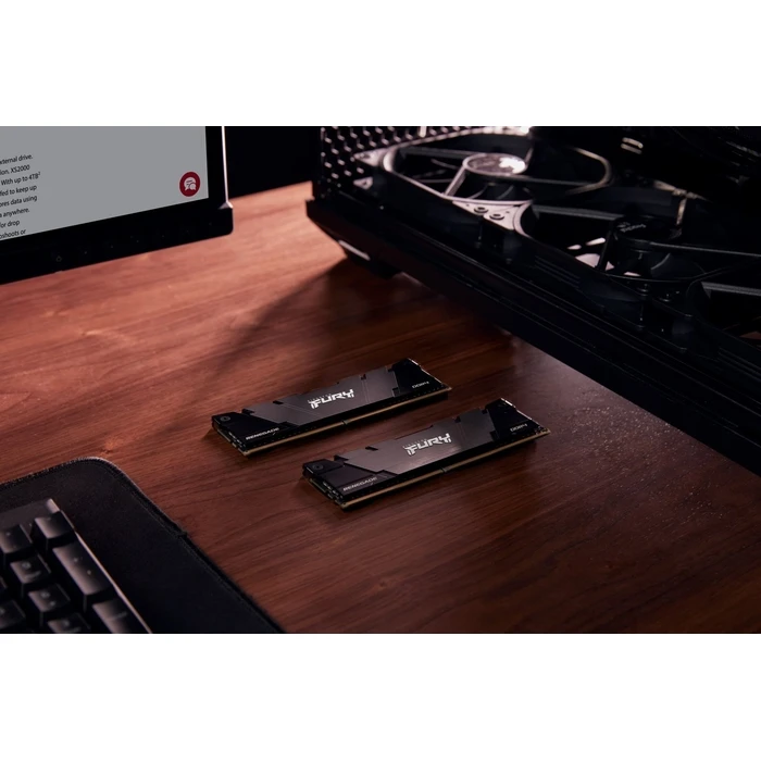 Μνήμη RAM Σταθερού DDR4 16GB Kingston Technology Fury 4266MT/s CL19 DIMM (Kit of 2) Renegade Black