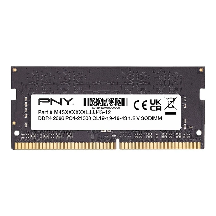 Μνήμη RAM Φορητού DDR4 8GB PNY MN8GSD42666 1 x 8GB 260-pin SO-DIMM