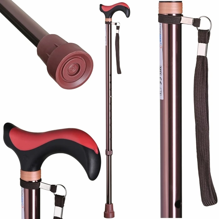 Μπαστούνι Περιπάτου Adjustable walking stick ActionMed copper