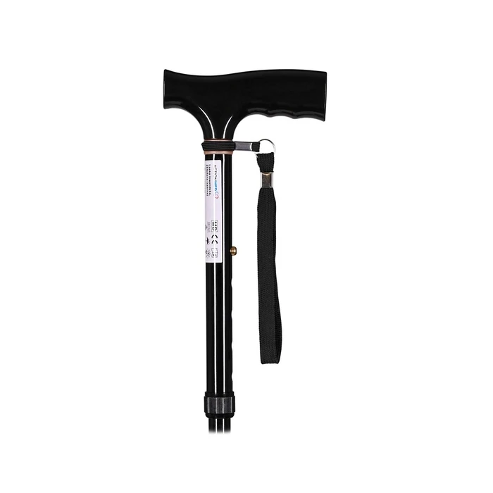Μπαστούνι Περιπάτου Folding walking stick ActionMed Black