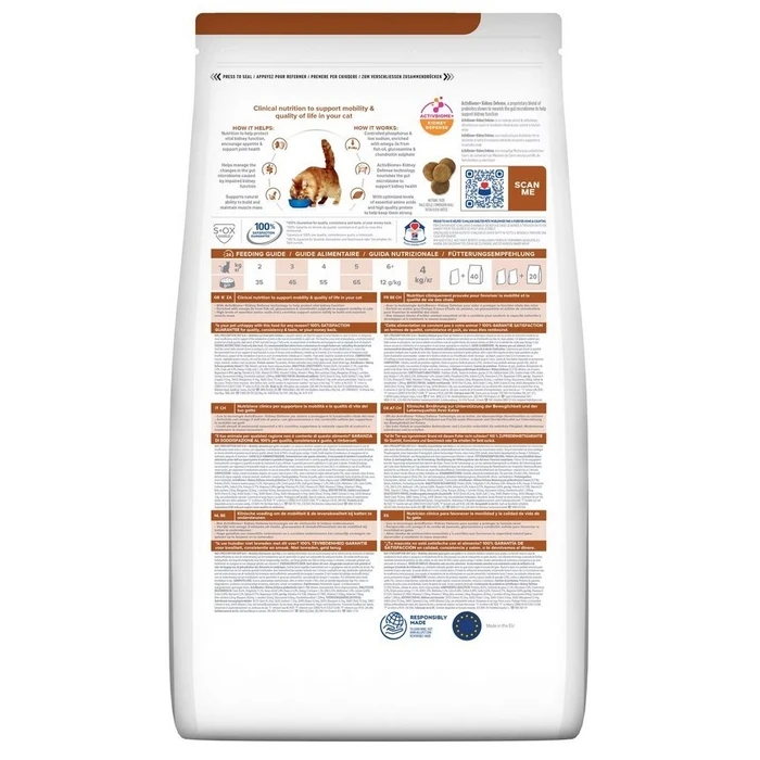 Ξηρά Τροφή Γάτας Hill's PD K/D Kidney + Mobility Chicken 3kg