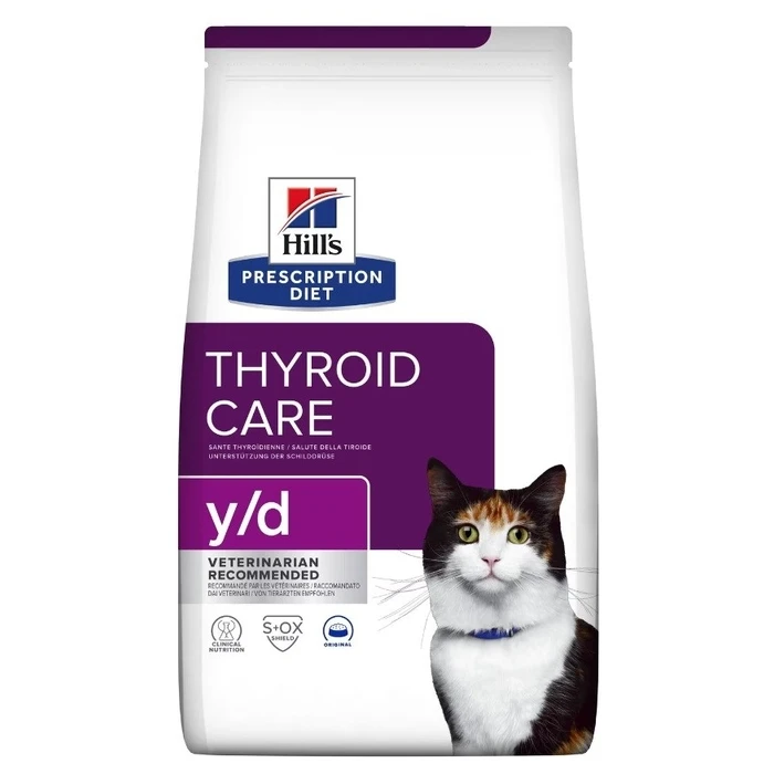 Ξηρά Τροφή Γάτας Hill's Thyroid Care y/d 3 kg