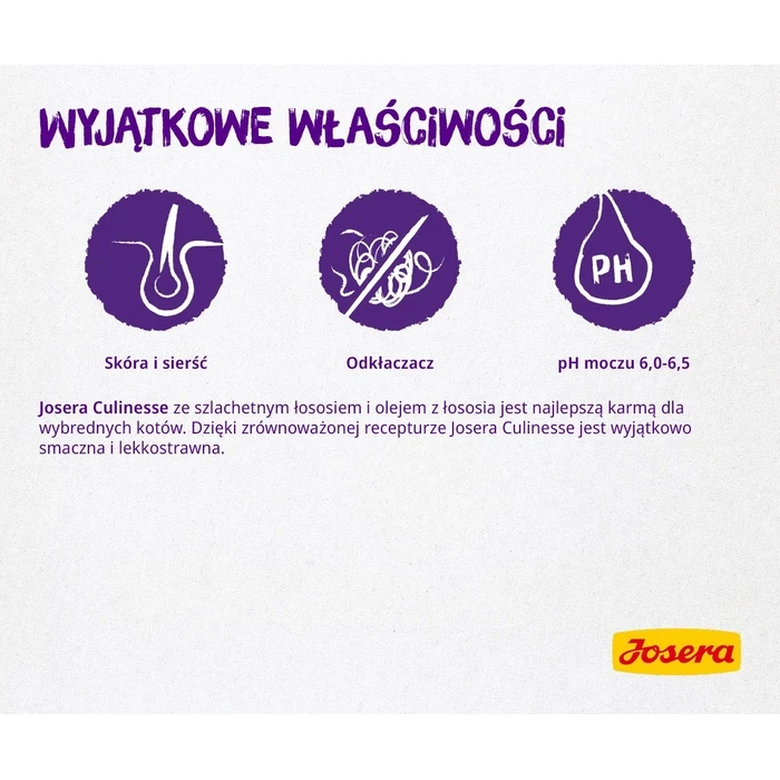 Ξηρά Τροφή Γάτας Josera Culinesse cats 2 kg Adult Poultry, Salmon