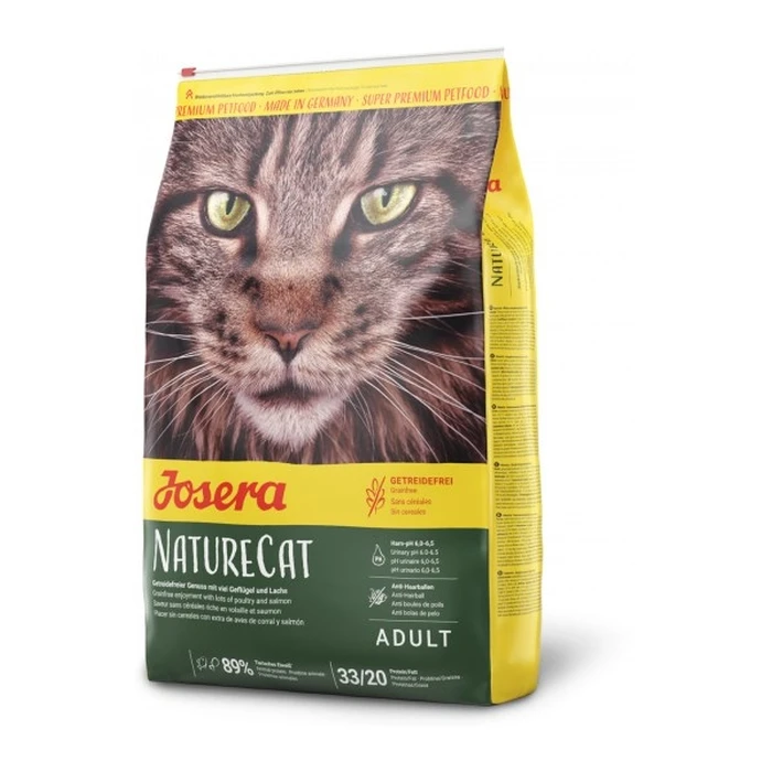 Ξηρά Τροφή Γάτας Josera NatureCat cats 2 kg Adult Poultry, Salmon
