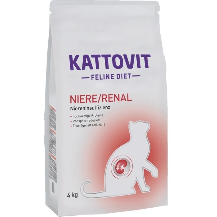 Ξηρά Τροφή Γάτας Kattovit Renal 4kg