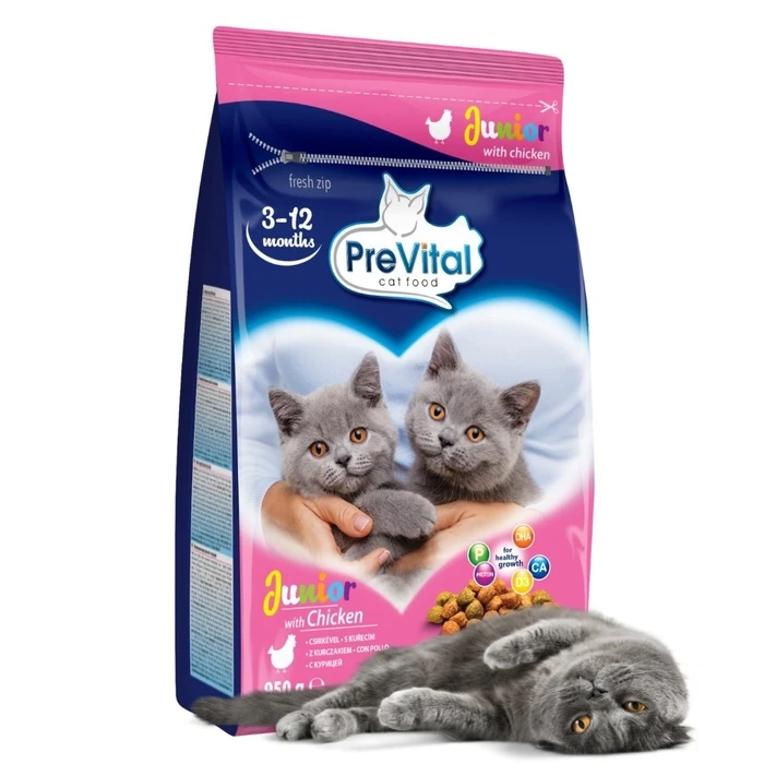 Ξηρά Τροφή Γάτας Prevital Junior Chicken 950g