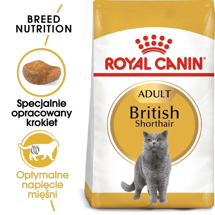 Ξηρά Τροφή Γάτας Royal Canin FBN British Shorthair Adult dry cat food - 10 kg