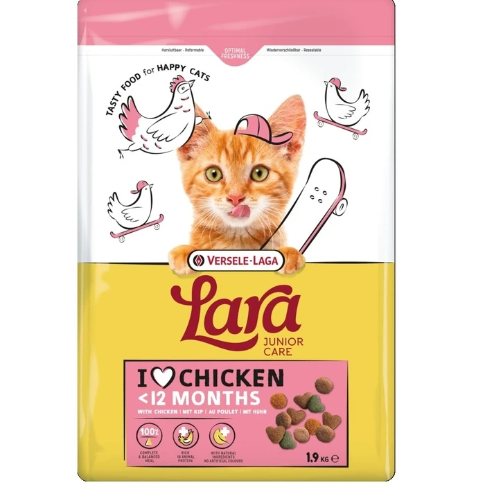 Ξηρά Τροφή Γάτας Versele-Laga Lara Junior Chicken 1,9kg
