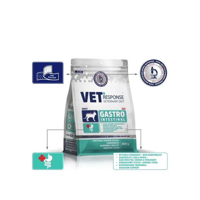 Ξηρά Τροφή Γάτας Vet Response Gastrointestinal 400g