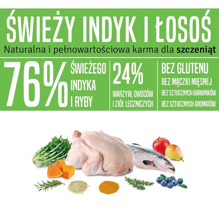 Ξηρά Τροφή Σκύλων Arquivet Fresh Puppy Turkey and Salmon - semi-moist dog food - 10kg