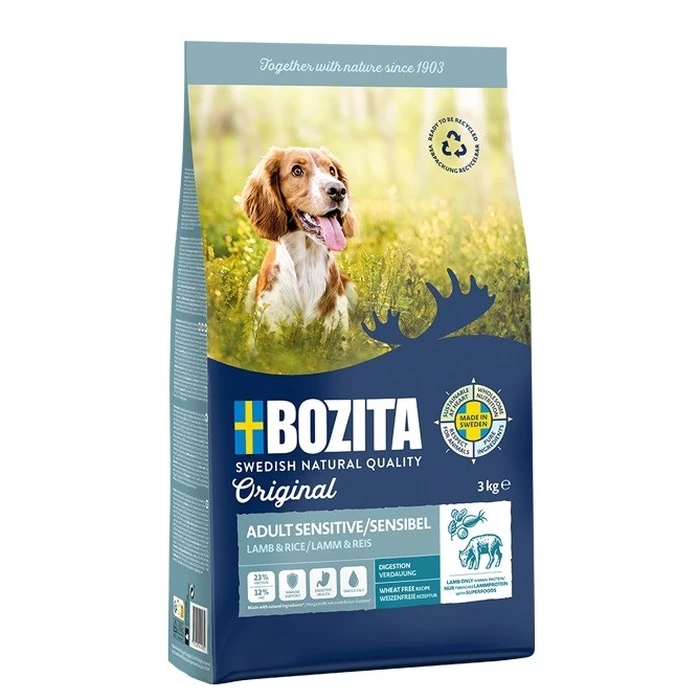Ξηρά Τροφή Σκύλων Bozita Original Sensitive Digestion Lamb and rice 3kg