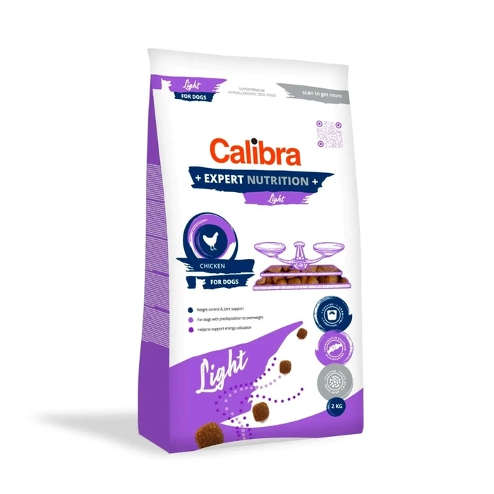Ξηρά Τροφή Σκύλων Calibra Dog Expert Nutrition Light 2kg