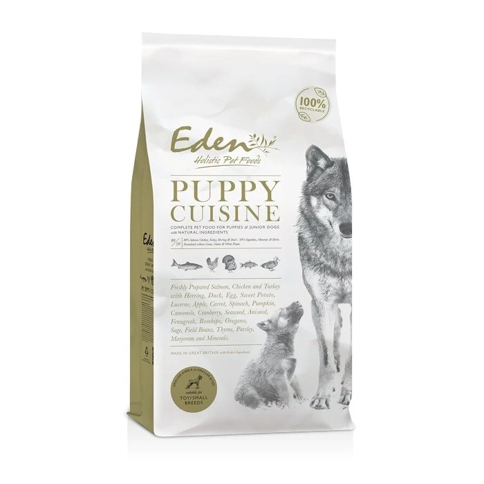 Ξηρά Τροφή Σκύλων Eden Puppy Cuisine 80/20 Small kibble 6kg