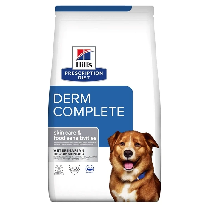 Ξηρά Τροφή Σκύλων Hill's Prescription Diet Derm Complete Canine 12 kg