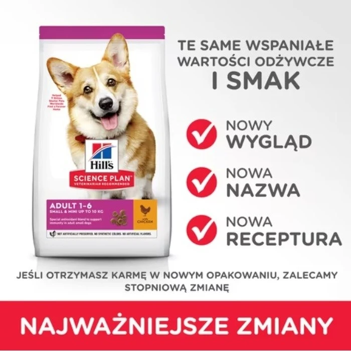 Ξηρά Τροφή Σκύλων Hill's Science Plan Adult small&mini Chicken 1,5kg