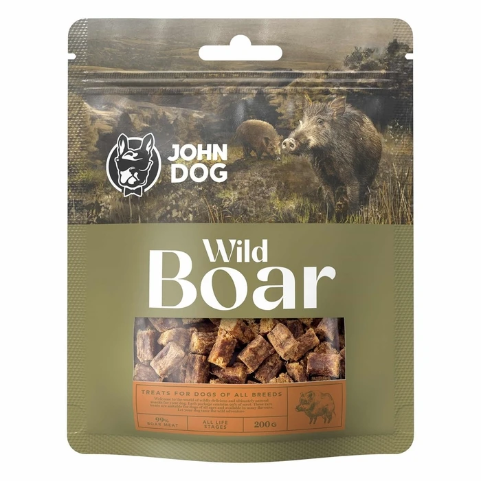 Ξηρά Τροφή Σκύλων John Dog Wild Boar 200g