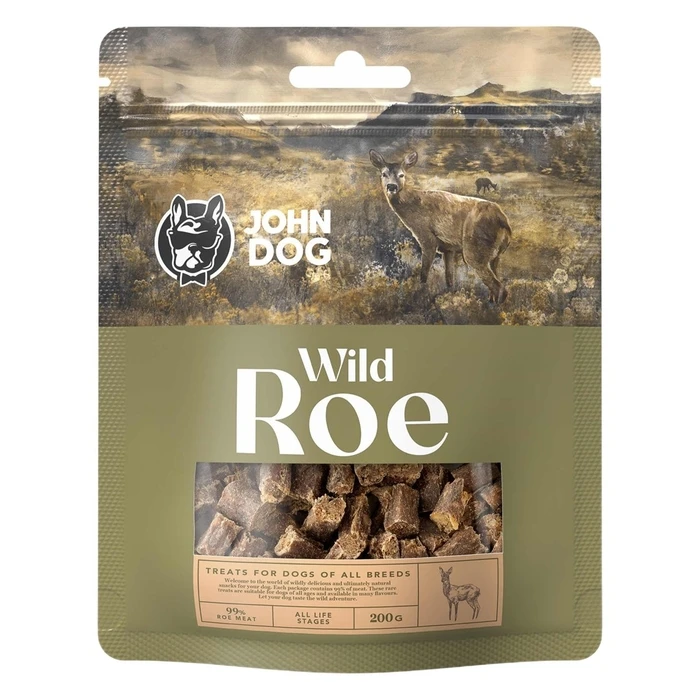 Ξηρά Τροφή Σκύλων John Dog Wild roe 200g